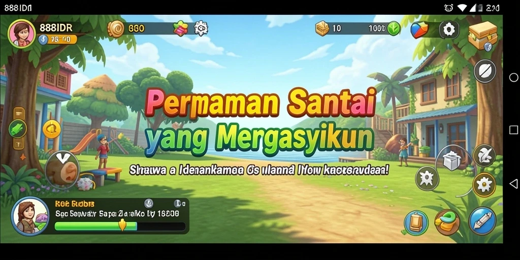 Menampilkan gameplay menarik dari 888IDR dengan berbagai tantangan.