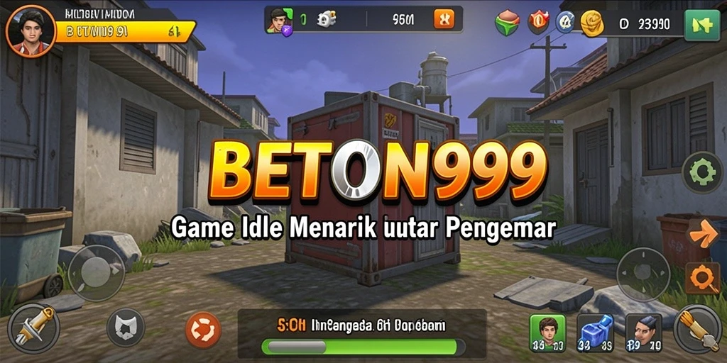 Tampilan gameplay BETON999 yang menarik dan adiktif untuk pemain Idle.
