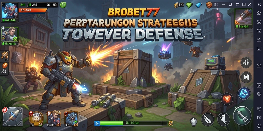 Gameplay seru BROBET77 dalam Tower Defense yang menegangkan.