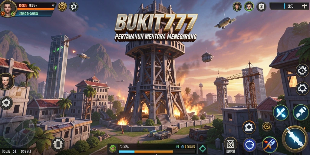 Gameplay menarik dengan berbagai menara strategis di BUKIT777.