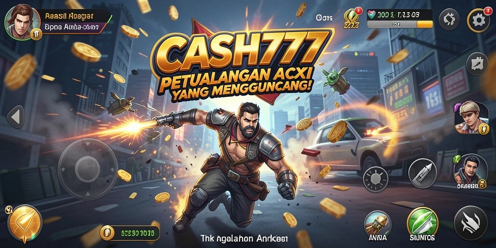 Gameplay intens <strong>CASH777</strong> yang penuh aksi dan tantangan.