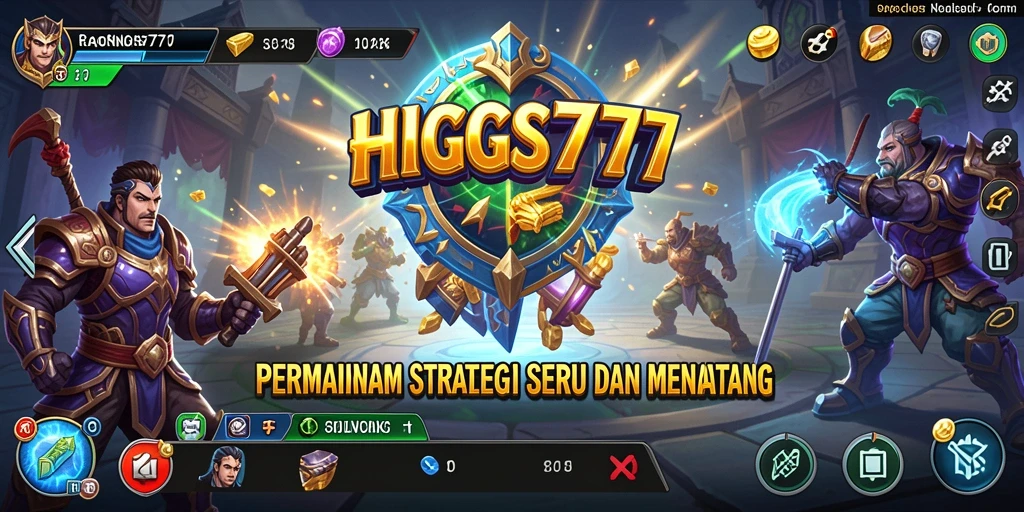 Gameplay menarik dan strategis dalam HIGGS777.