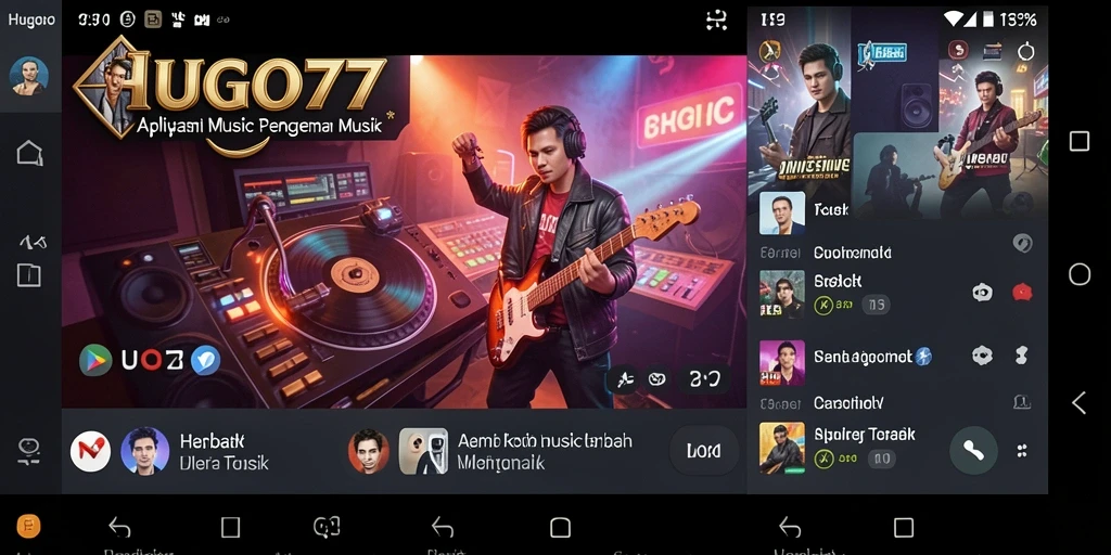 Tampilan gameplay HUGO77 yang interaktif dan menyenangkan.