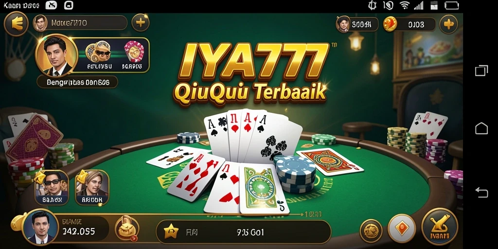 Tampilan gameplay seru dalam IYA777 untuk QiuQiu.