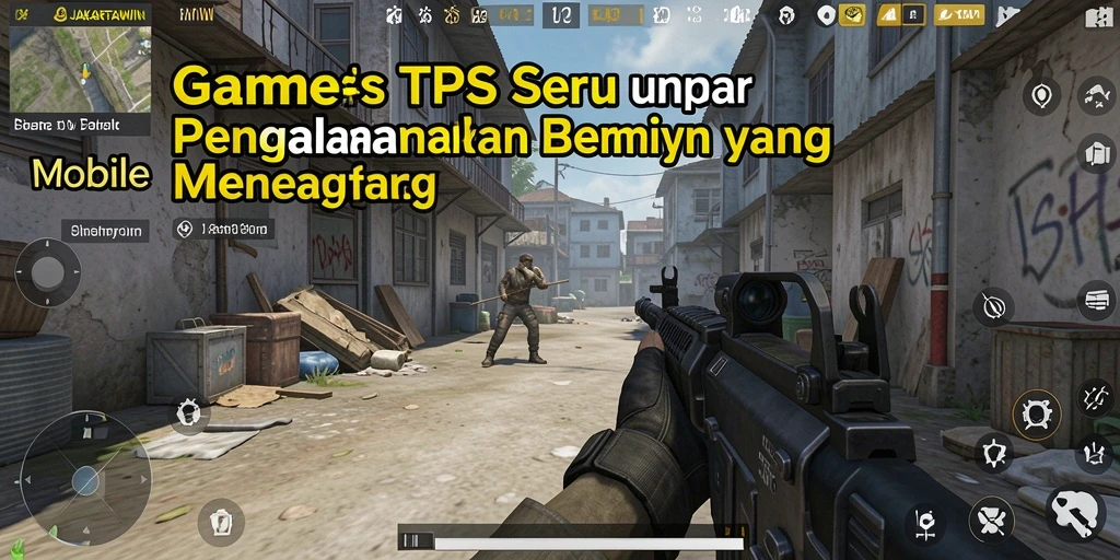 Tangkapan layar menampilkan aksi seru dalam gameplay TPS JAKARTAWIN.