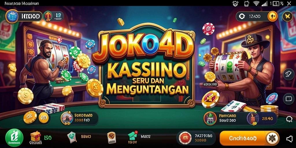 Tampilan menarik dari gameplay JOKO4D yang penuh aksi.