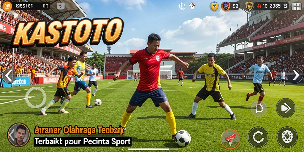 Tampilan gameplay KASTOTO yang menarik dan interaktif.