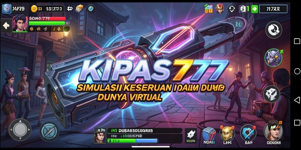 Tampilan gameplay menarik dalam KIPAS777 dengan elemen simulasi.