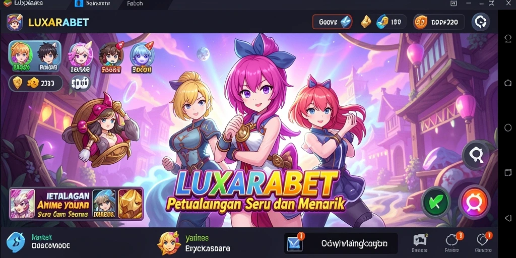 Tampilkan gameplay seru dengan karakter Anime yang menarik.