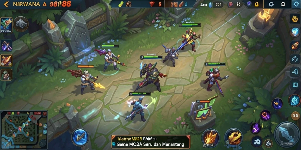 Tampilan gameplay NIRWANA88 yang mendebarkan dan penuh aksi.