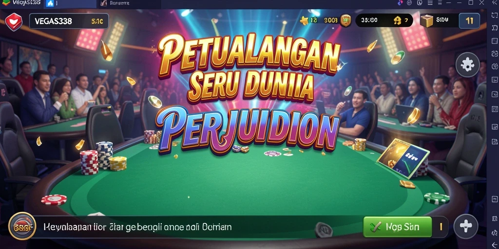 Tampilan gameplay menakjubkan di dunia perjudian