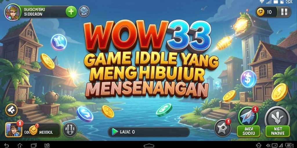 Tampilan gameplay WOW33 yang menawan dan interaktif.